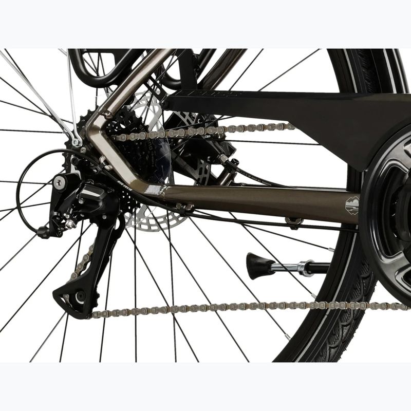 Trekking bike KROSS Trans 4.0 brown/silver/shine 7