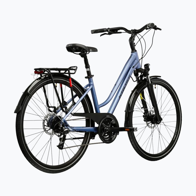 Women's trekking bike KROSS Trans 4.0 W blue/black/matte 3