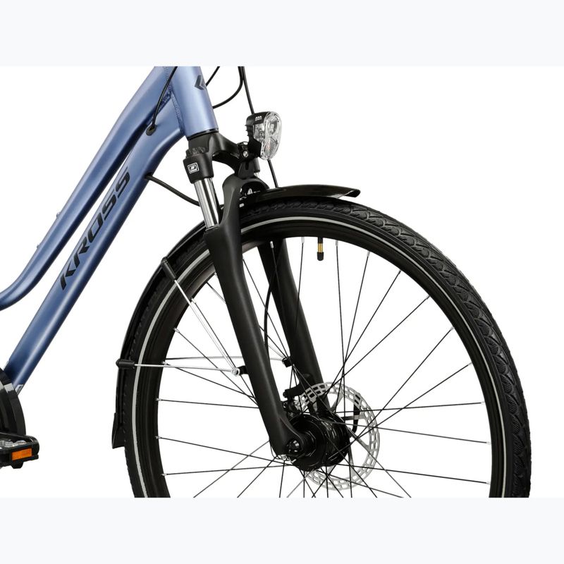Women's trekking bike KROSS Trans 4.0 W blue/black/matte 5