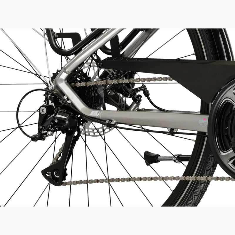 Women's trekking bike KROSS Trans 3.0 W silver/grey/shine 8
