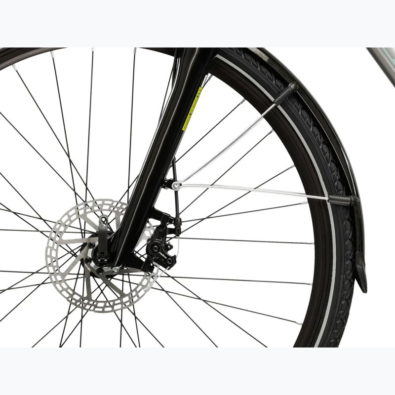 Men's trekking bike KROSS Trans 3.0 silver/blue/shine 7