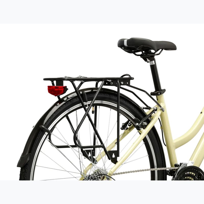 Women's trekking bike KROSS Trans 1.0 W beige/purple/shine 10