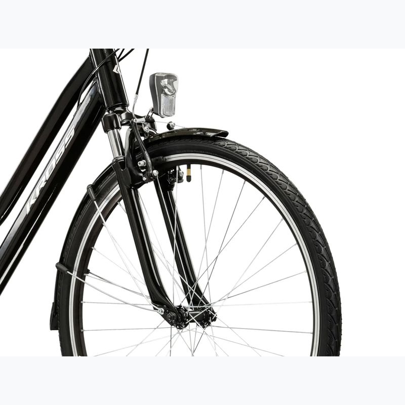 Women's trekking bike KROSS Trans 1.0 W black/silver/shine 5