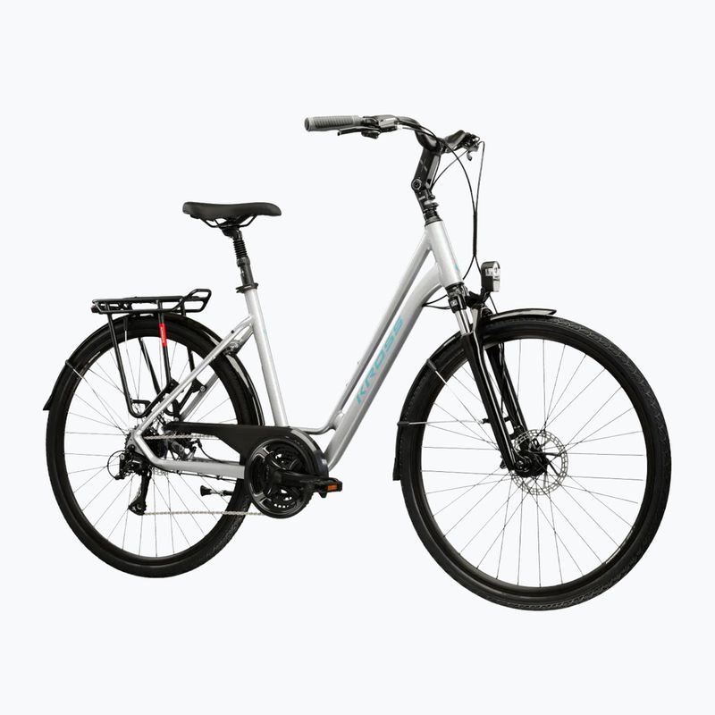 City bike KROSS Sentio 3.0 silver/steel/shine 2