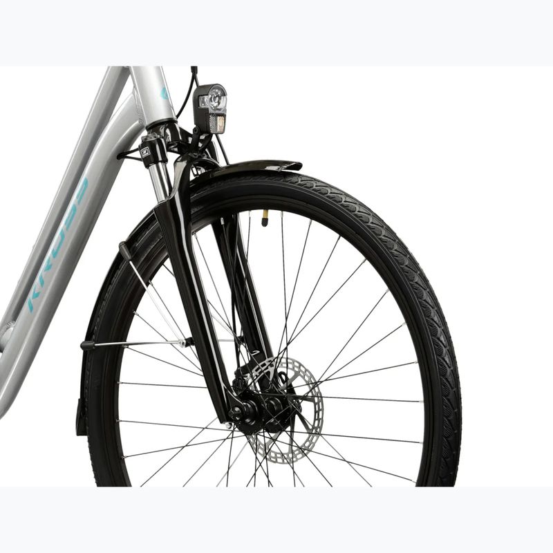 City bike KROSS Sentio 3.0 silver/steel/shine 5