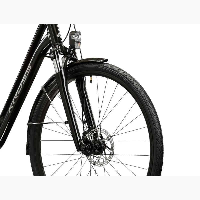 City bike KROSS Sentio 3.0 black/silver/shine 5