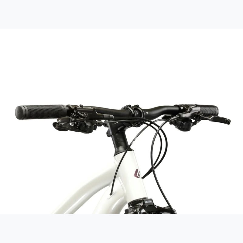 Women's mountain bike KROSS Lea 4.0 W 29 white/purple/shine 4