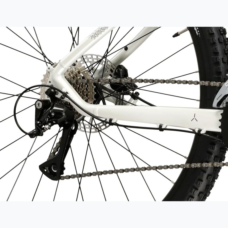 Women's mountain bike KROSS Lea 4.0 W 29 white/purple/shine 8