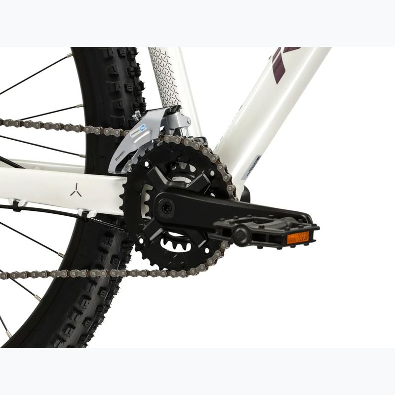 Women's mountain bike KROSS Lea 4.0 W 29 white/purple/shine 9