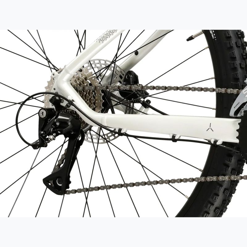 Women's mountain bike KROSS Lea 4.0 W 27.5 white/purple/shine 8