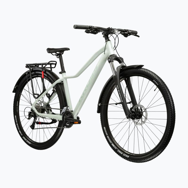 Women's mountain bike KROSS Lea 4.0 Eq W 27.5 mint/blue/matte 2