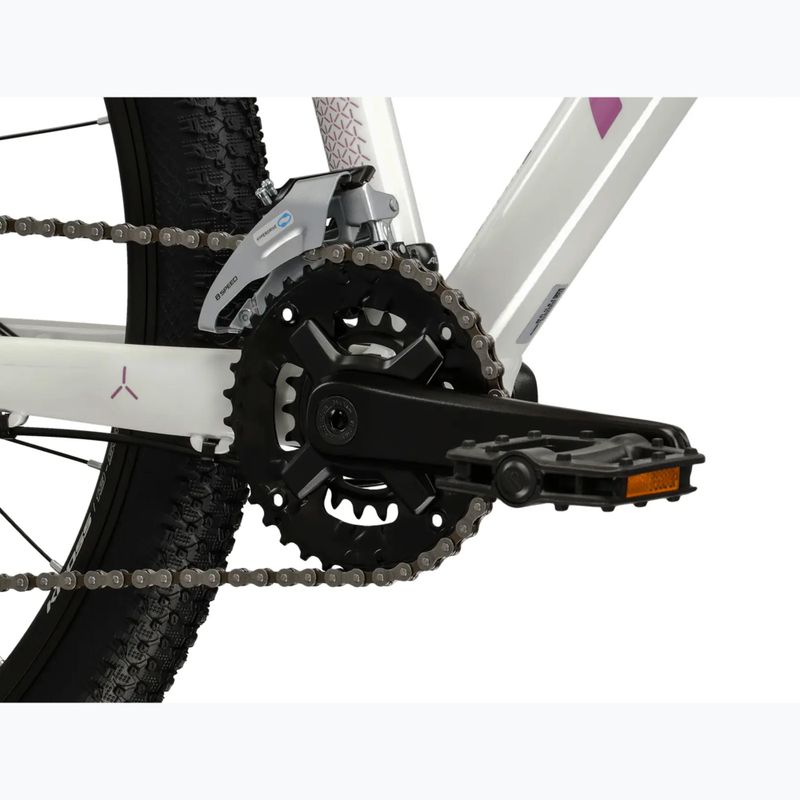 Women's mountain bike KROSS Lea 3.0 W 29 white/pink/shine 9