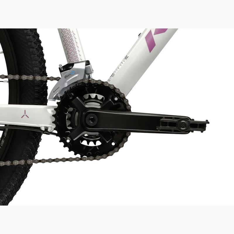 Women's mountain bike KROSS Lea 3.0 W 29 white/pink/shine 10