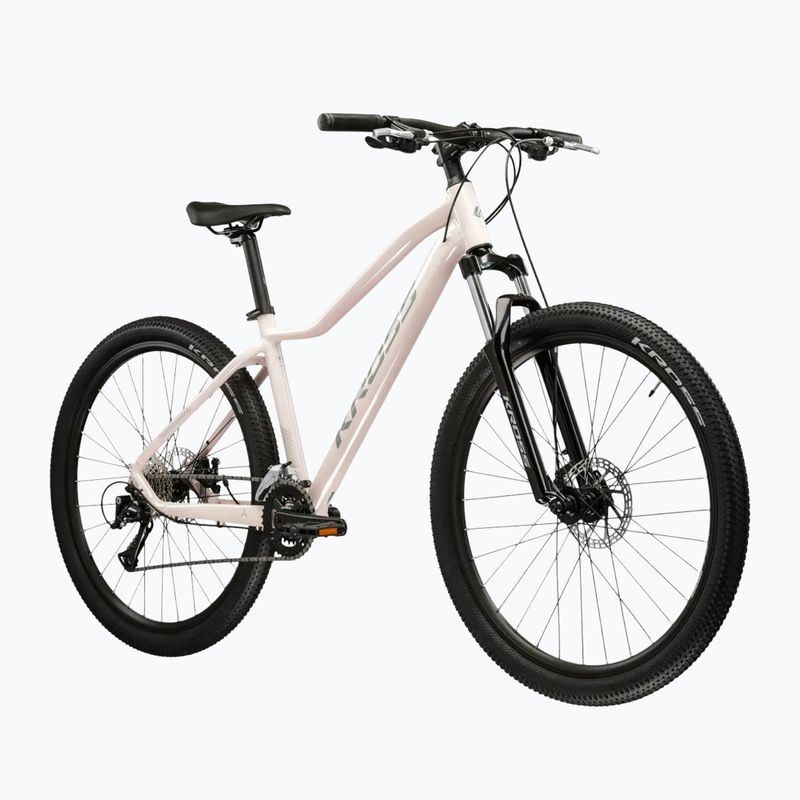 Women's mountain bike KROSS Lea 3.0 W 27.5 pink/grey/shine 2