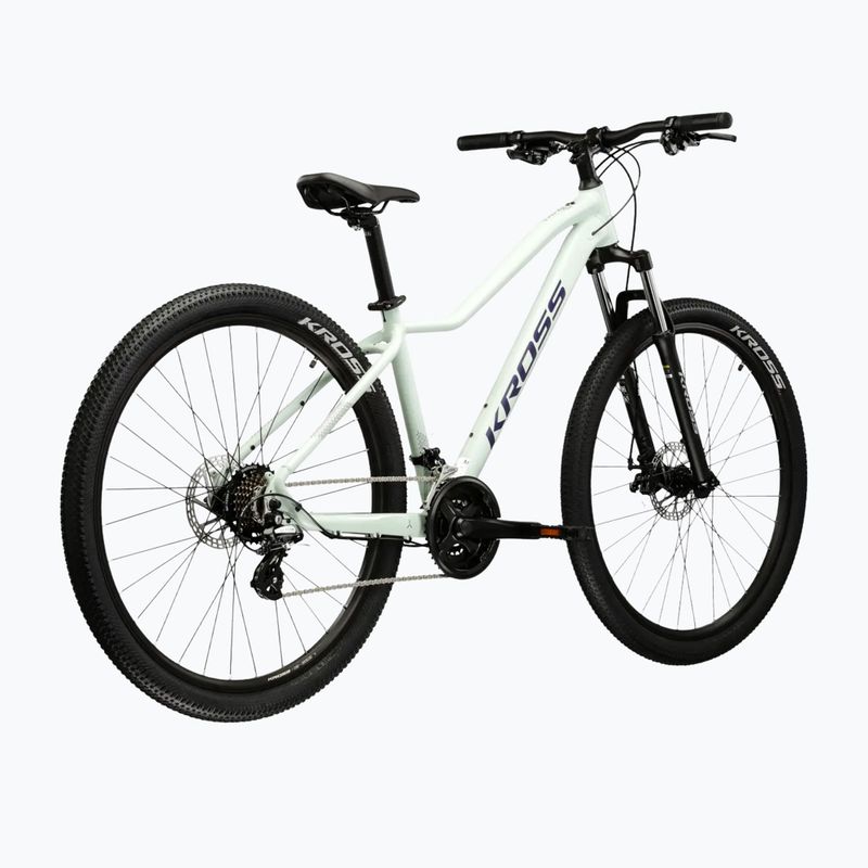 Women's mountain bike KROSS Lea 2.0 W 29 mint/purple/matte 3