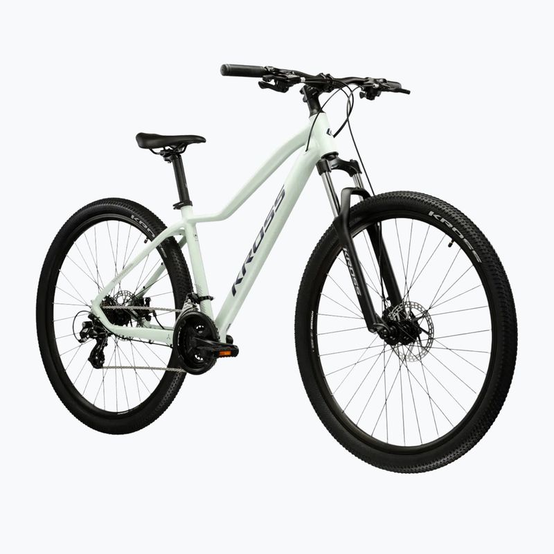 Women's mountain bike KROSS Lea 2.0 W 27.5 mint/purple/matte 2
