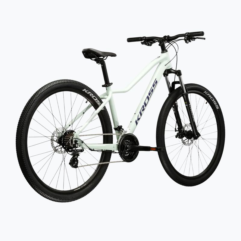 Women's mountain bike KROSS Lea 2.0 W 27.5 mint/purple/matte 3
