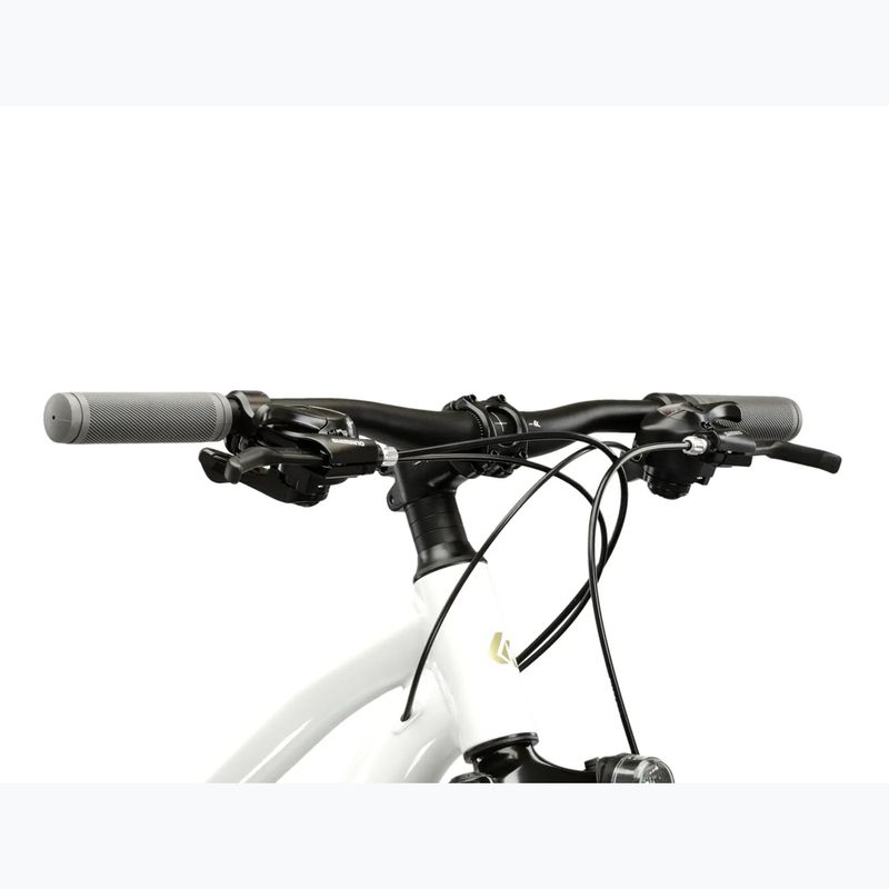 Women's mountain bike KROSS Lea 2.0 Eq W 27.5 white/gold/shine 4