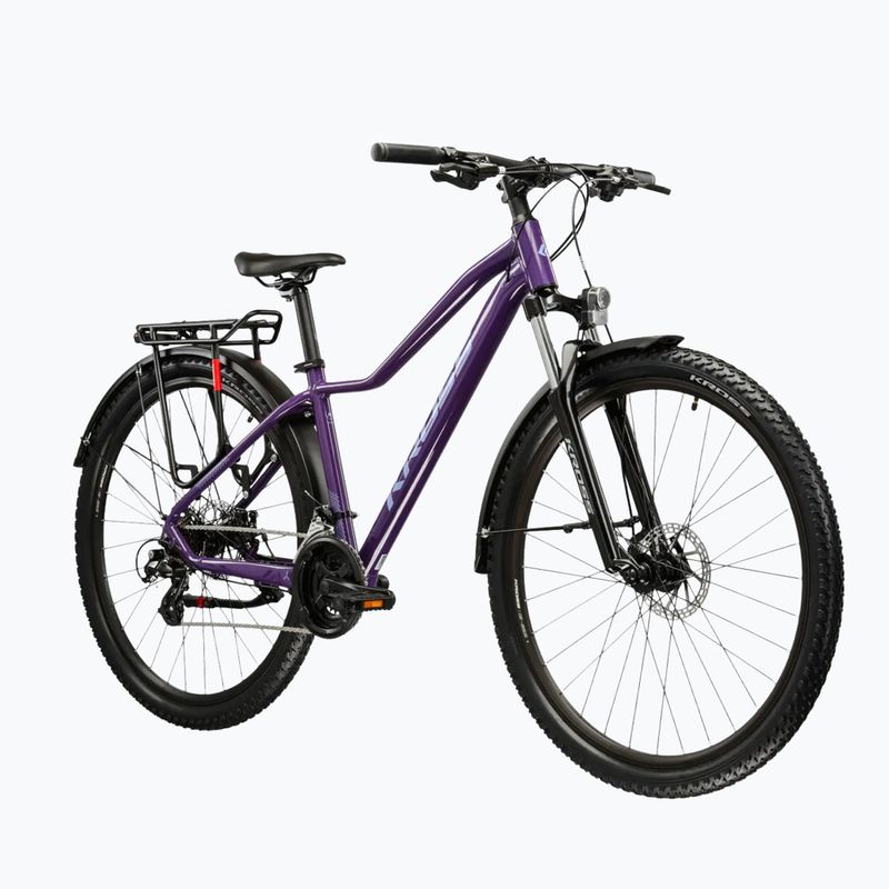 Women's mountain bike KROSS Lea 2.0 Eq W 27.5 purple/purple/shine 2