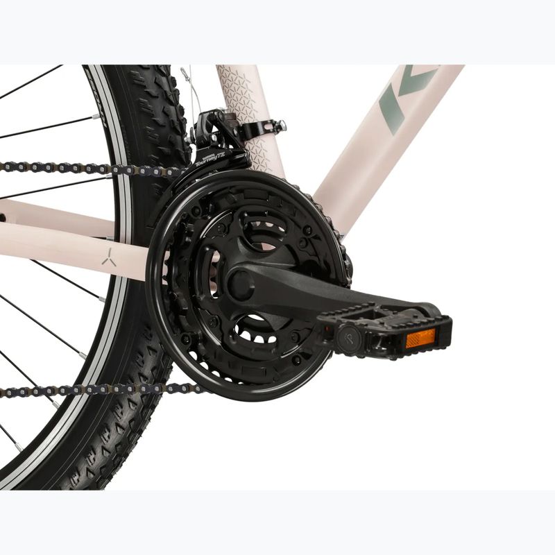 Women's mountain bike KROSS Lea 1.0 pink/grey/mat 8