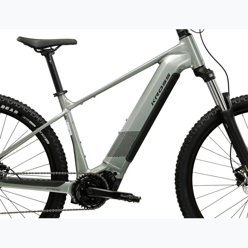 Electric bike KROSS Influx Hyb 1.0 720Wh green/black/shine 12