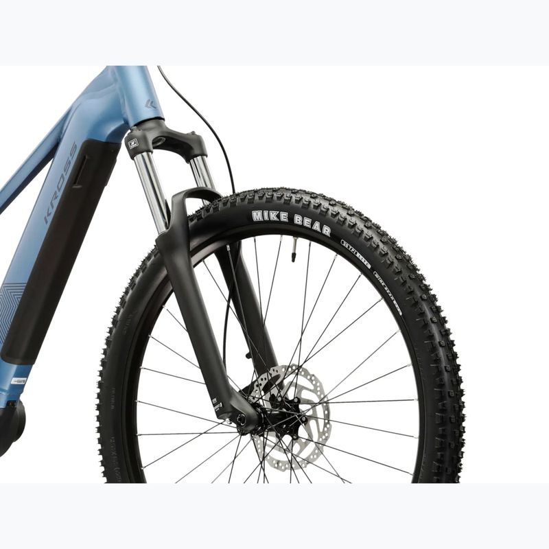 Women's electric bike KROSS Influx Hyb 1.0 720Wh blue/graphite/mat 6
