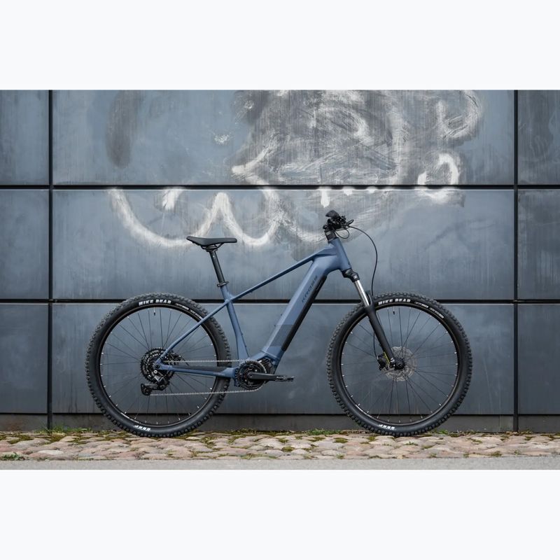 Women's electric bike KROSS Influx Hyb 1.0 720Wh blue/graphite/mat 14