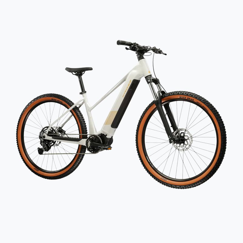 Women's electric bike KROSS Influx Hyb 1.0 720Wh grey/gold/shine 2