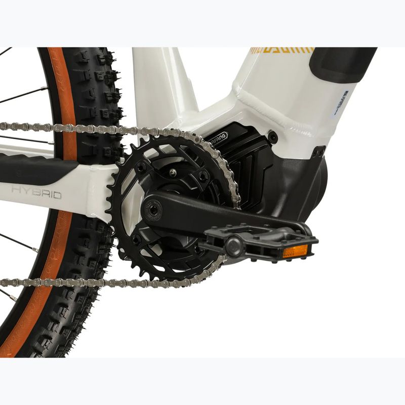 Women's electric bike KROSS Influx Hyb 1.0 720Wh grey/gold/shine 9