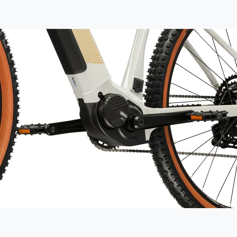 Women's electric bike KROSS Influx Hyb 1.0 720Wh grey/gold/shine 10