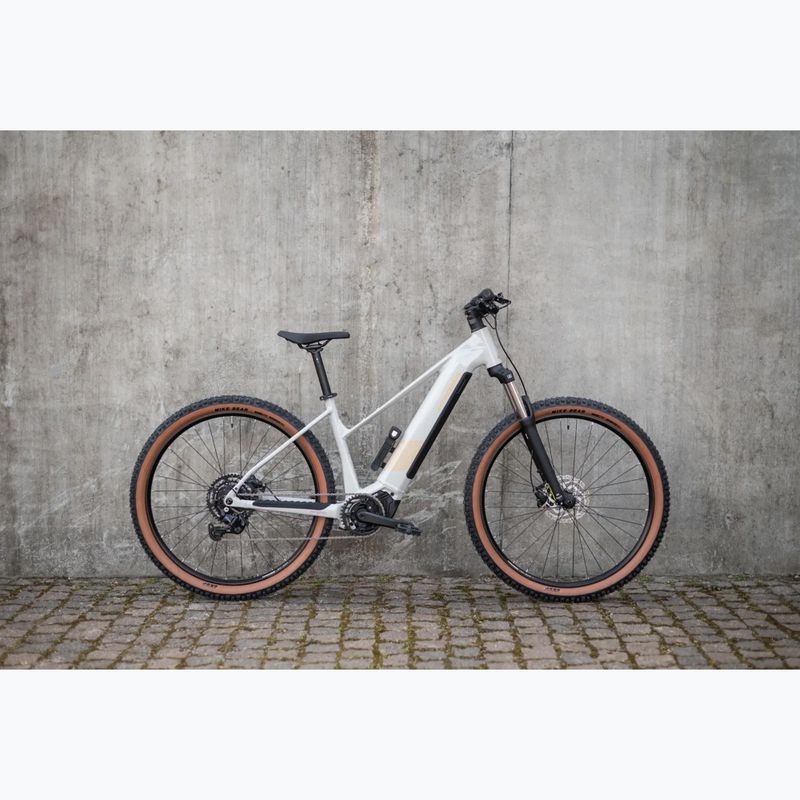 Women's electric bike KROSS Influx Hyb 1.0 720Wh grey/gold/shine 14