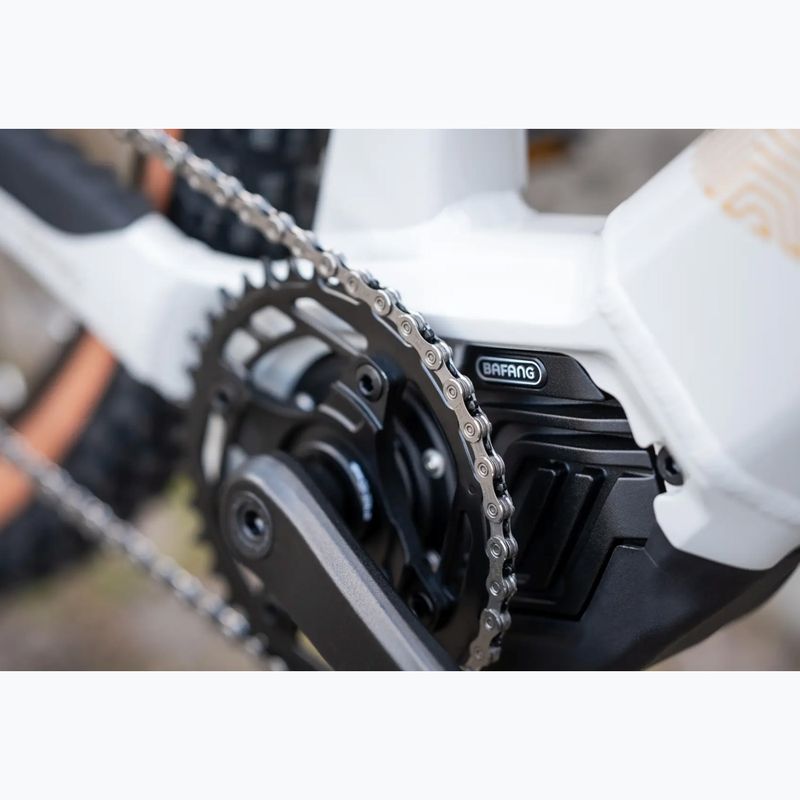Women's electric bike KROSS Influx Hyb 1.0 720Wh grey/gold/shine 18