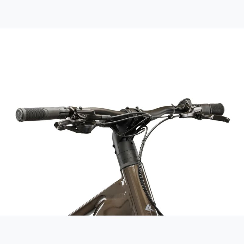 Electric bike KROSS Influx Suv Hyb 1.0 820Wh brown/silver/shine 4