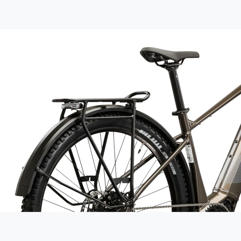 Electric bike KROSS Influx Suv Hyb 1.0 820Wh brown/silver/shine 13