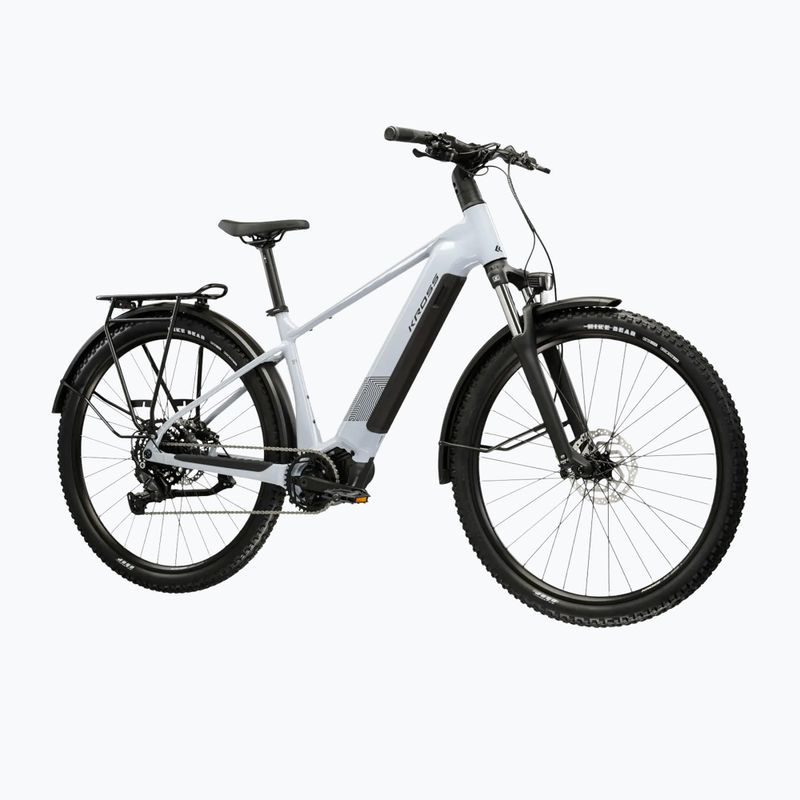 Electric bike KROSS Influx Suv Hyb 1.0 820 el. grey/graphite/shine 2