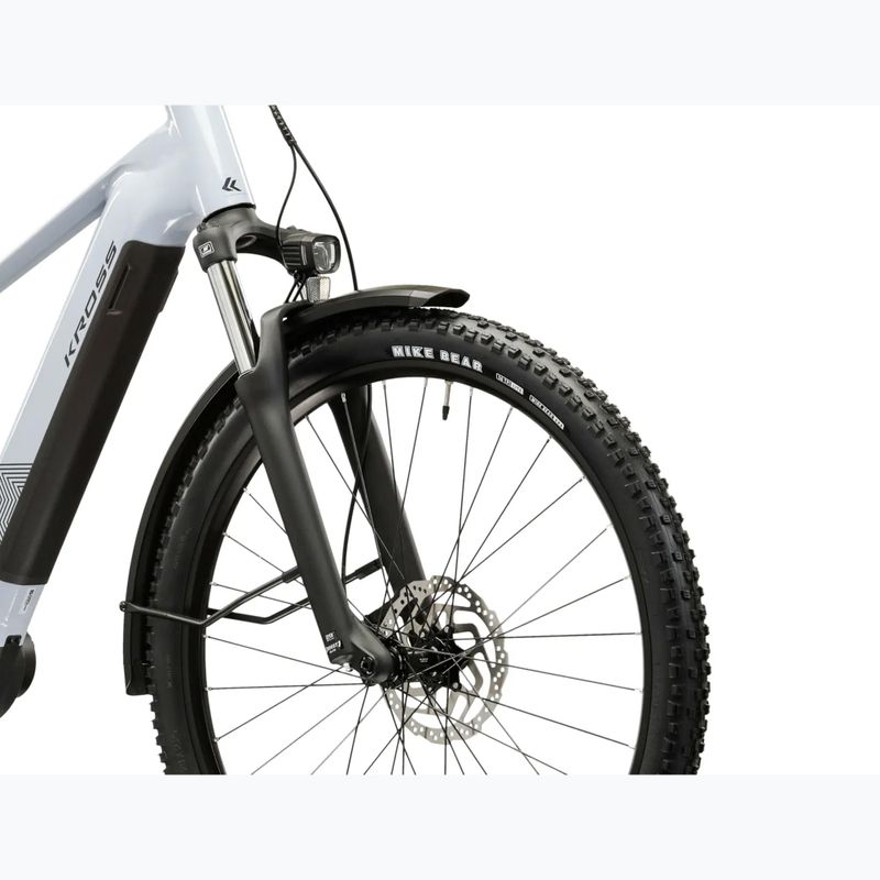 Electric bike KROSS Influx Suv Hyb 1.0 820 el. grey/graphite/shine 6