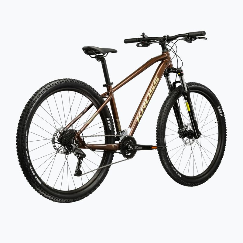 Mountain bike KROSS Hexagon 5.0 29" brown/gold/shine 3