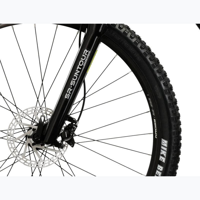 Mountain bike KROSS Hexagon 5.0 27.5" black/silver/shine 7