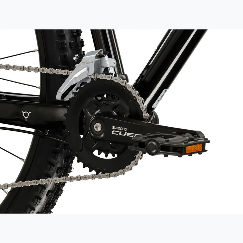 Mountain bike KROSS Hexagon 5.0 27.5" black/silver/shine 9