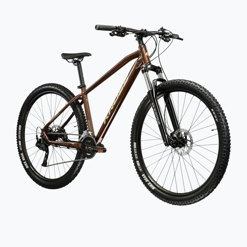 Mountain bike KROSS Hexagon 5.0 27.5" brown/gold/shine 2