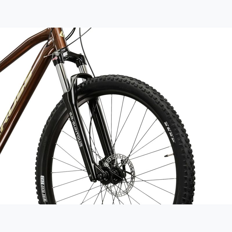 Mountain bike KROSS Hexagon 5.0 27.5" brown/gold/shine 5