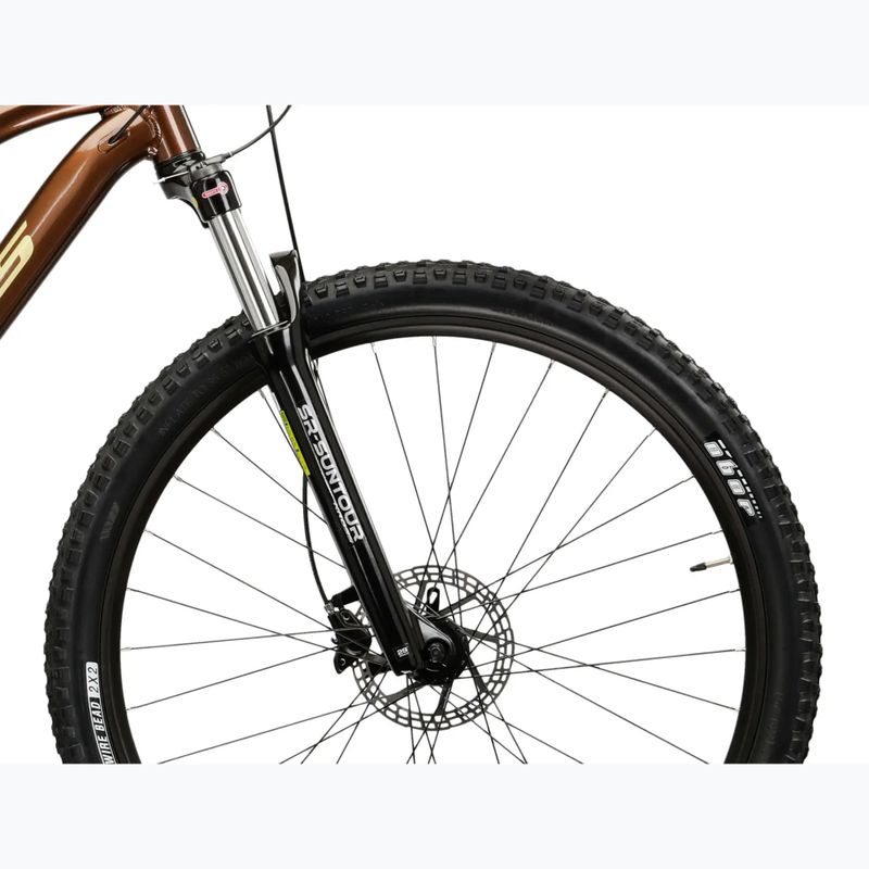 Mountain bike KROSS Hexagon 5.0 27.5" brown/gold/shine 6