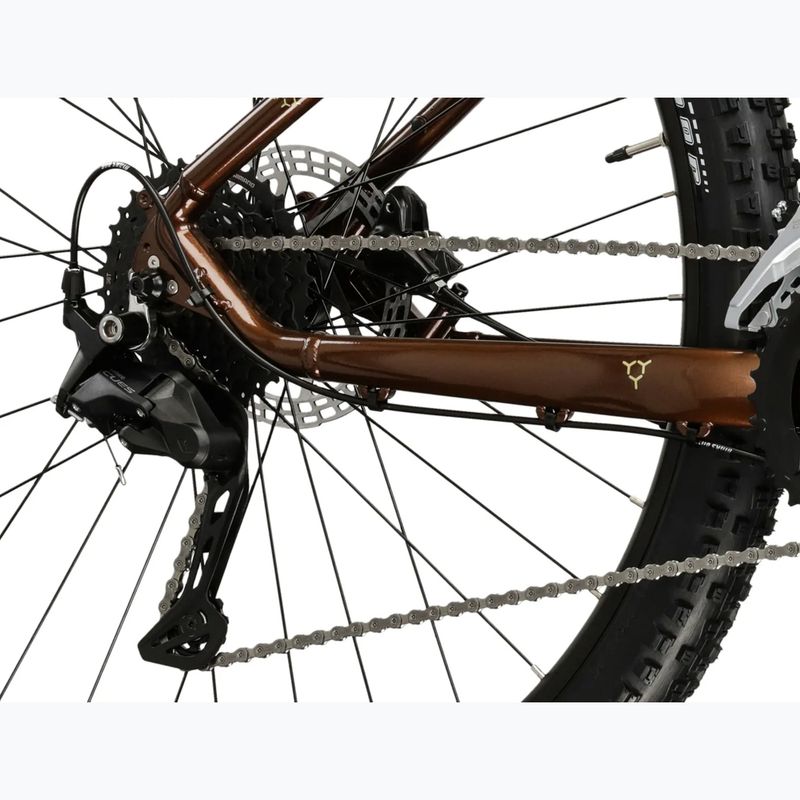 Mountain bike KROSS Hexagon 5.0 27.5" brown/gold/shine 8