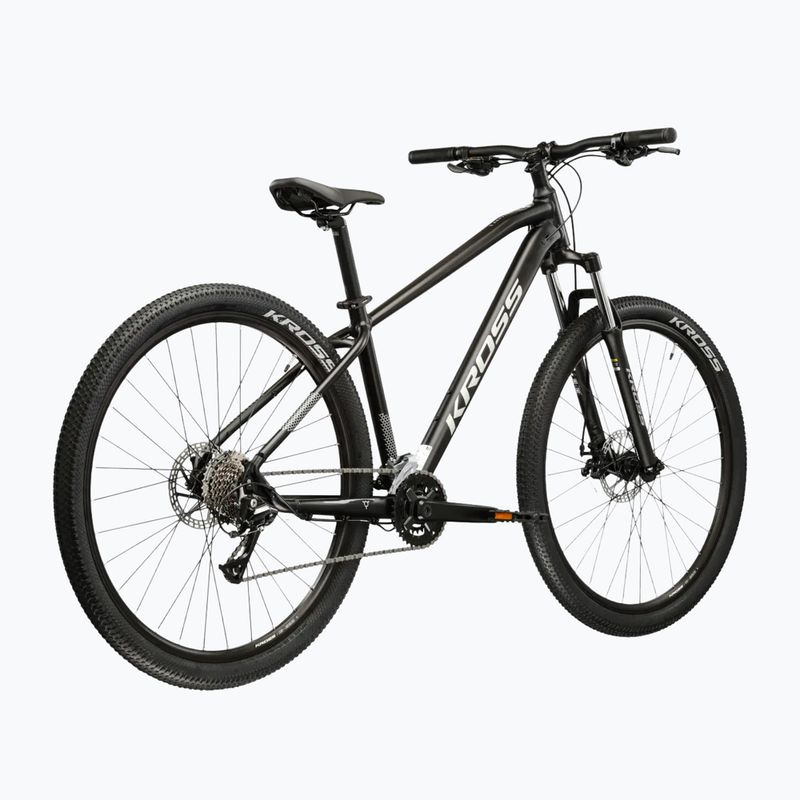 Mountain bike KROSS Hexagon 3.0 27,5" black/silver/mat 3