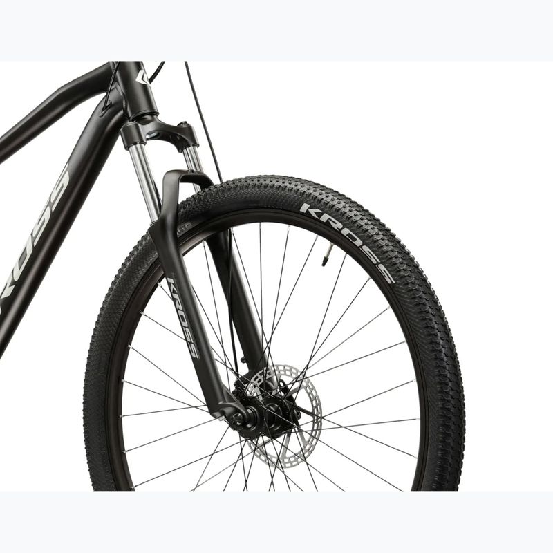 Mountain bike KROSS Hexagon 3.0 27,5" black/silver/mat 5