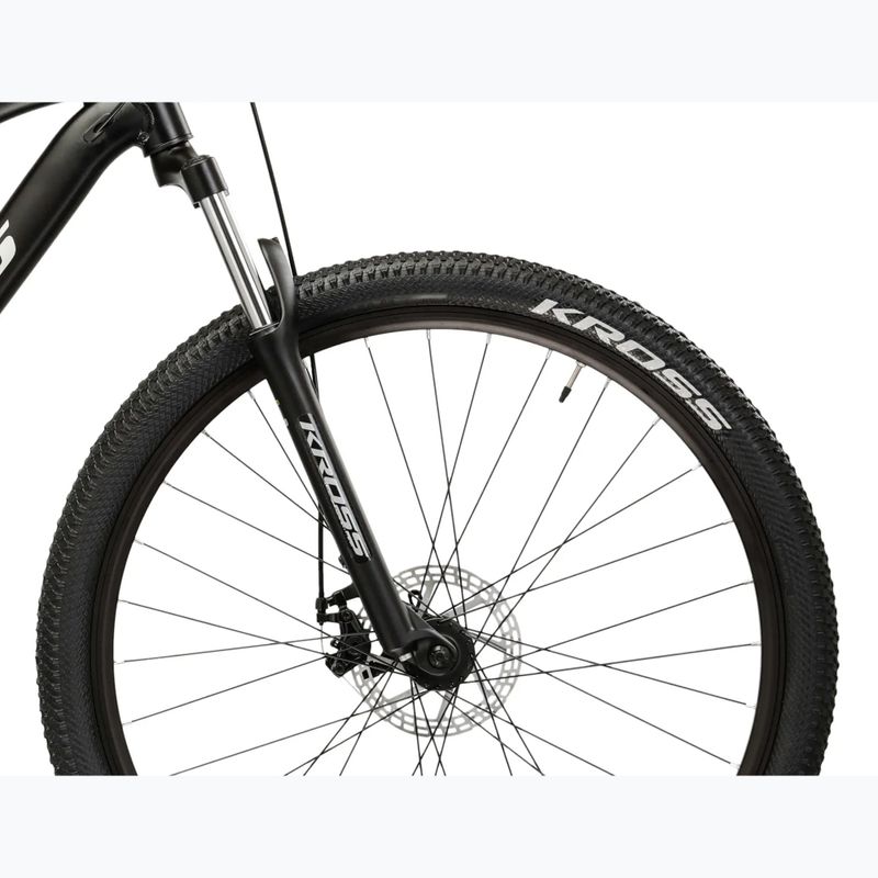 Mountain bike KROSS Hexagon 3.0 27,5" black/silver/mat 6