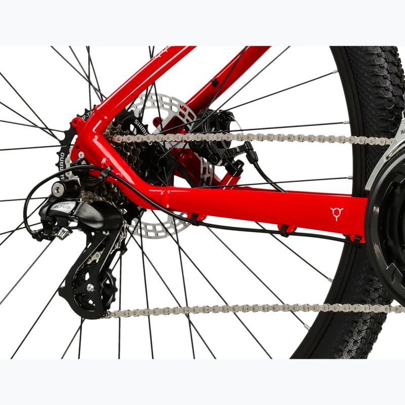 Mountain bike KROSS Hexagon 2.0 27,5" red/grey/shine 8