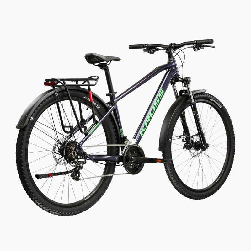 Mountain bike KROSS Hexagon 2.0 EQ 29" navy/green/shine 3