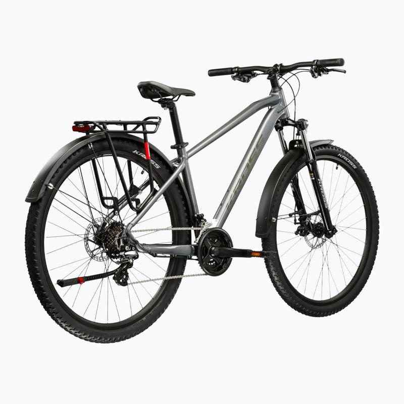 Mountain bike KROSS Hexagon 2.0 EQ 27,5" grey/dark grey/shine 3