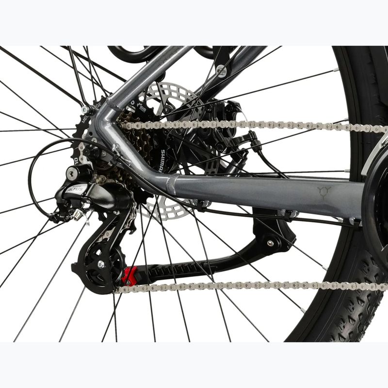 Mountain bike KROSS Hexagon 2.0 EQ 27,5" grey/dark grey/shine 8